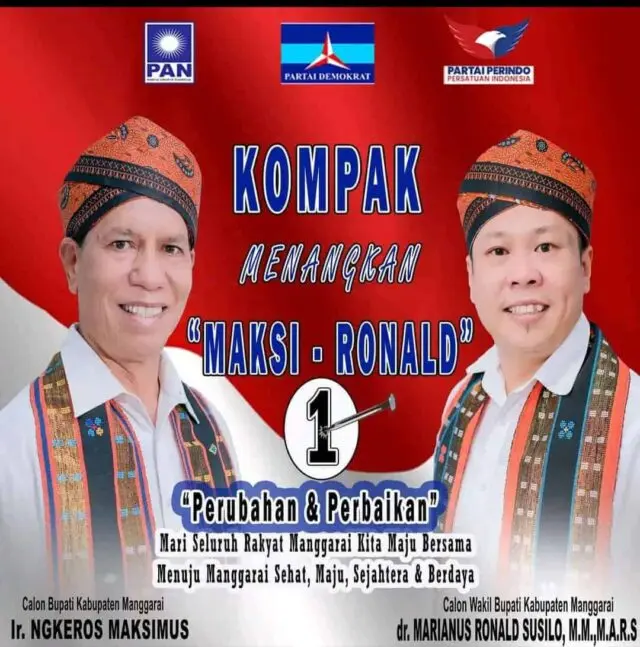 Tuduhan Kampanye Hitam Tidak Bisa Membatalkan Pencalonan Maksi - Ronal Bahkan Tetap Dilantik Sebagai Bupati Dan Wakil Bupati Jika Menang Tuduhan Kampanye Hitam Tidak Bisa Membatalkan Pencalonan Maksi - Ronal Bahkan Tetap Dilantik Sebagai Bupati Dan Wakil Bupati Jika Menang