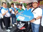 Jalan Sehat HUT Ke 79 PGRI, Hadiah Utama Sepeda Motor Diraih Guru SDN Kaligesing