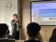 Abraham Jadi Dosen Tamu Kuliah Ilmu Komunikasi UMN, Kobarkan Semangat Mahasiswa