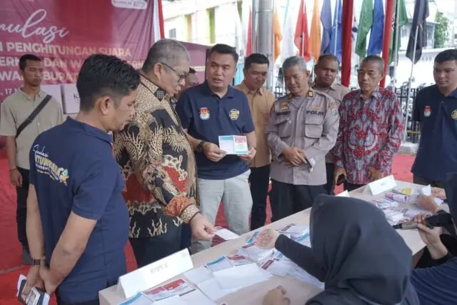 KPU Asahan adakan Simulasi Pemungutan dan Penghitungan Suara Pilkada 2024 KPU Asahan adakan Simulasi Pemungutan dan Penghitungan Suara Pilkada 2024