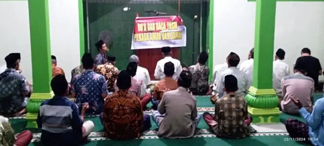 Warga Purworejo Gelar Umbul Doa dan Baca Yasin Jelang Pilkada Aman, Damai Warga Purworejo Gelar Umbul Doa dan Baca Yasin Jelang Pilkada Aman, Damai