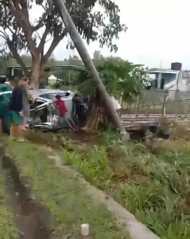 Diduga Jalan Licin, Mobil Rombongan Pemancing dari Jogja Alami Kecelakaan Tunggal di Daendels, Satu Orang Meninggal Dunia Diduga Jalan Licin, Mobil Rombongan Pemancing dari Jogja Alami Kecelakaan Tunggal di Daendels, Satu Orang Meninggal Dunia