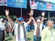 Solid Dukung Maksi - Ronal, Puluhan Ribu Orang Satar Mese Raya Hadiri Kampanye Di Lapangan Inembele Iteng