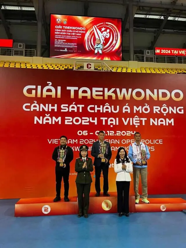 Tim Garuda Bhayangkara Presisi Juara Umum ke-2 di Ajang Taekwondo Polisi Terbuka Vietnam Tim Garuda Bhayangkara Presisi Juara Umum ke-2 di Ajang Taekwondo Polisi Terbuka Vietnam
