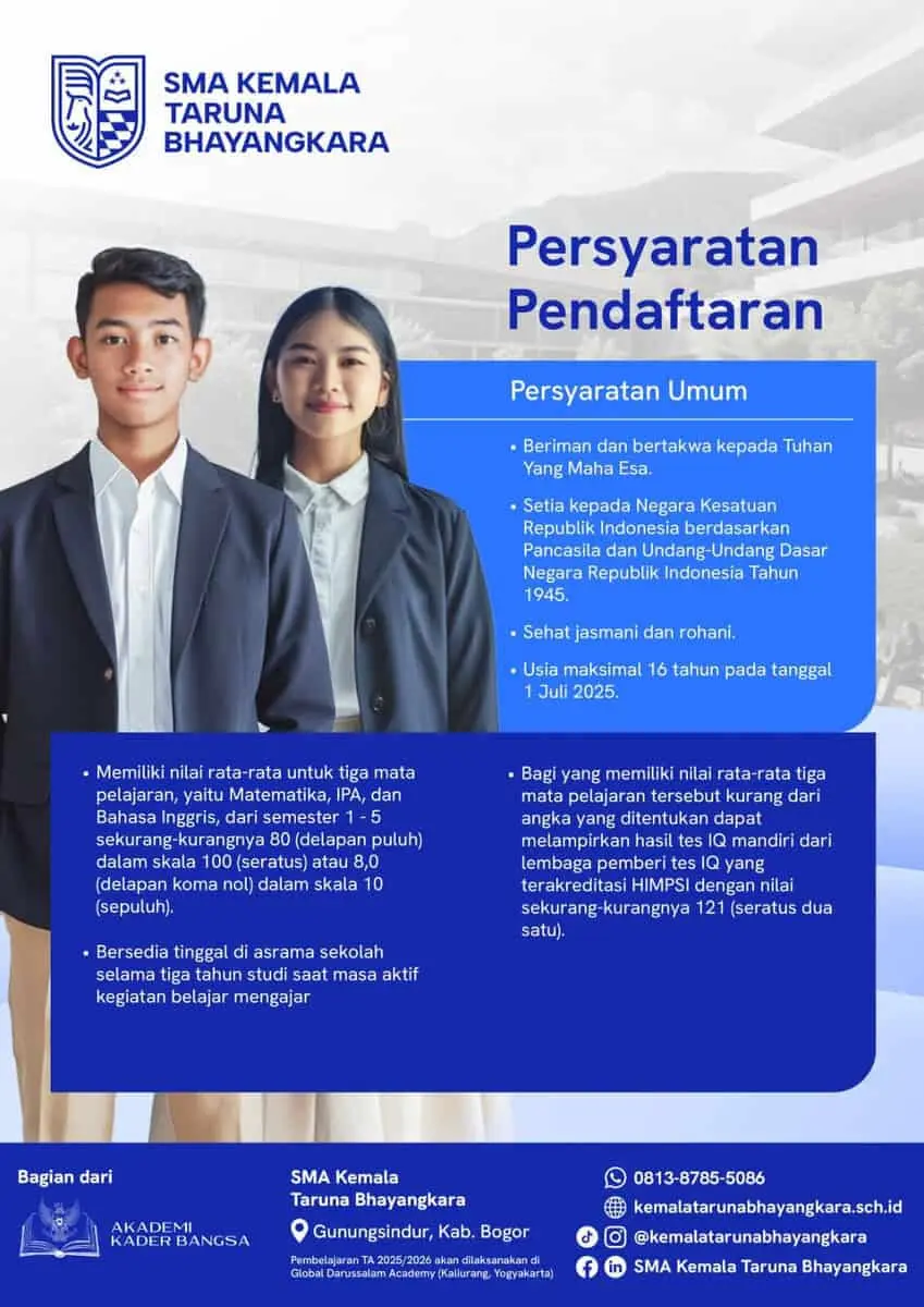 Polres Purworejo Mengadakan sosialisasi PPDB SMA Kemala Taruna Bhayangkara, Bagi yang Berminat ini Syaratnya Polres Purworejo Mengadakan sosialisasi PPDB SMA Kemala Taruna Bhayangkara, Bagi yang Berminat ini Syaratnya
