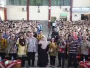 Perayaan Natal dan Tahun Baru Diikuti Ratusan Siswa dan Guru SMP Kristiani se-Kabupaten Purworejo