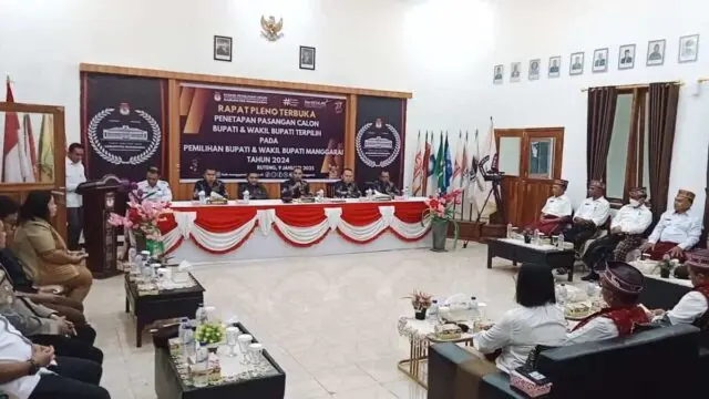 KPUD Kabupaten Manggarai NTT Menetapkan Hery - Fabi Sebagai Pasangan Calon Bupati Dan Wakil Bupati Terpilih KPUD Kabupaten Manggarai NTT Menetapkan Hery - Fabi Sebagai Pasangan Calon Bupati Dan Wakil Bupati Terpilih
