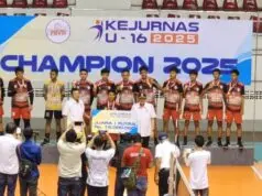 Tim Voli Putra Patriot Akhirnya Menjuarai Kejurnas Voli U-16 Setelah Kalahkan Tim Dynamic dari Kota Blitar Tim Voli Putra Patriot Akhirnya Menjuarai Kejurnas Voli U-16 Setelah Kalahkan Tim Dynamic dari Kota Blitar