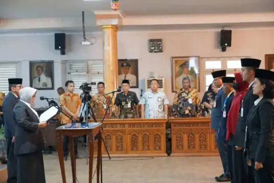 Bupati Kukuhkan 26 Pejabat di 4 OPD, 3 Diantaranya Pejabat Pimpinan Tinggi Pratama