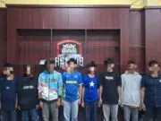 10 Pemuda Terduga Joki Balap Liar Berhasil Diringkus Polda Banten