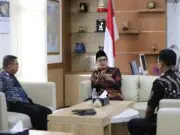 Hari Pertama Kerja Wabup Kunjungi Ruang Kerja Kartor Sekda, Ruang Press Cente