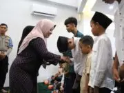 Bupati Bukber dan Santuni Anak Yatim di Masjid Al Fatih Purwodadi