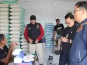 Menjaga Stabilitas Harga Beras, Satgas Pangan Polres Purworejo Lakukan Pengecekan di Pasar Beras Kutoarjo