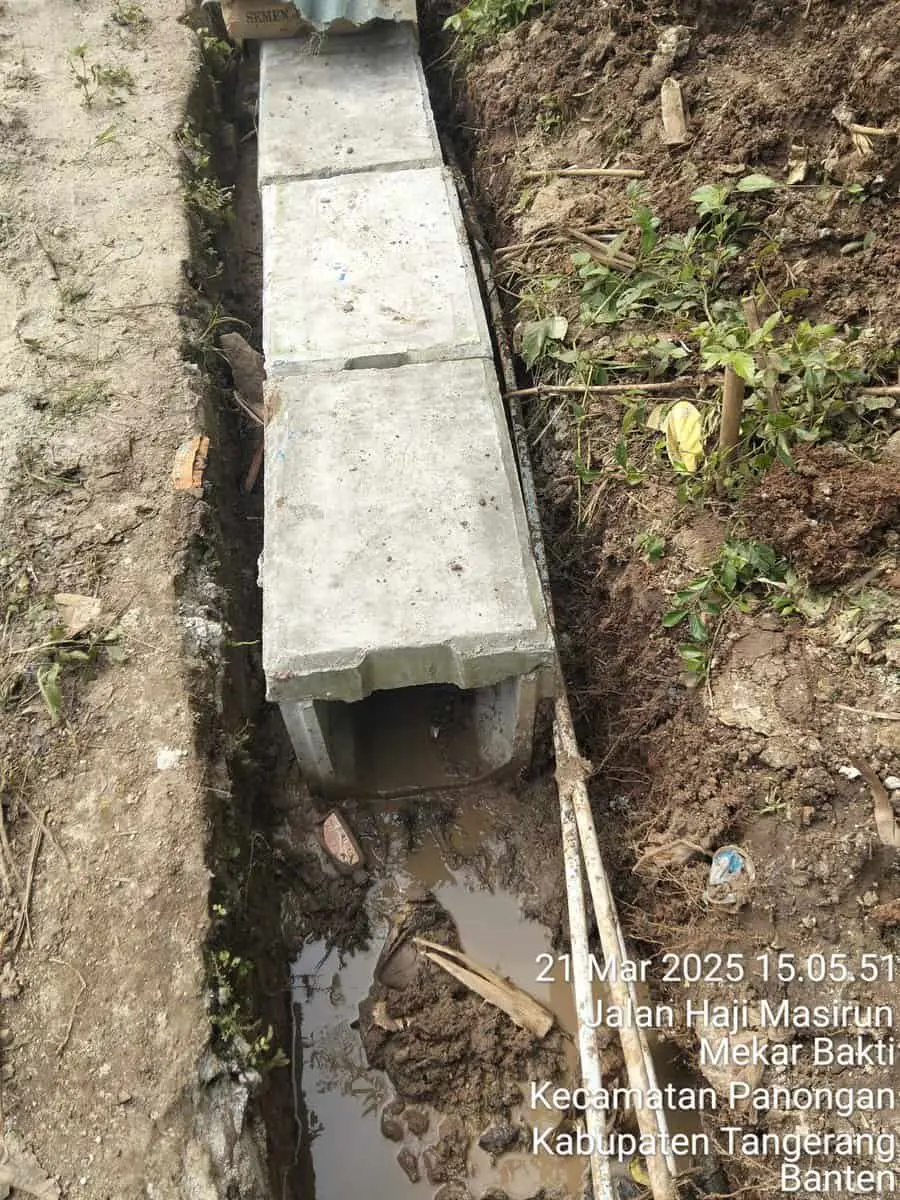 Kegiatan Pembangunan saluran air (U-ditch) di Kecamatan Panongan Diduga Tidak Sesuai Spek, LSM LipanHam Angkat Bicara Kegiatan Pembangunan saluran air (U-ditch) di Kecamatan Panongan Diduga Tidak Sesuai Spek, LSM LipanHam Angkat Bicara