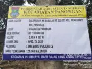 Kegiatan Pembangunan saluran air (U-ditch) di Kecamatan Panongan Diduga Tidak Sesuai Spek, LSM LipanHam Angkat Bicara
