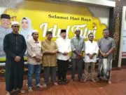 Dalam Suasana Open House, Tokoh Masyarakat Kecamatan Beutong Silaturahmi dengan Bupati Nagan Raya