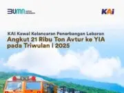 KAI Angkut 21 Ribu Ton Avtur Ke YIA