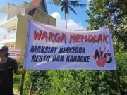 Protes Warga, Resto Karaoke di Tambakrejo Diduga Langgar Izin dan Meresahkan