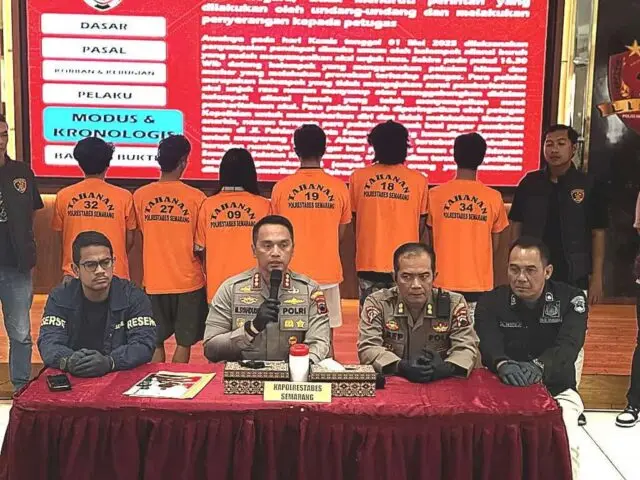 6 Anggota Anarko Jadi Tersangka Kericuhan Mayday di Semarang, Polisi Masih Buru Aktor Intelektual