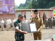 TMMD Sengkuyung II Resmi Dibuka di Desa Cepedak oleh Wakil Bupat