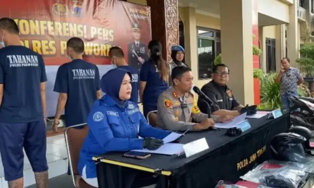 Premanisme Berkedok Koperasi, Empat Penagih Utang Brutal Ditangkap Polres Purworejo Premanisme Berkedok Koperasi, Empat Penagih Utang Brutal Ditangkap Polres Purworejo