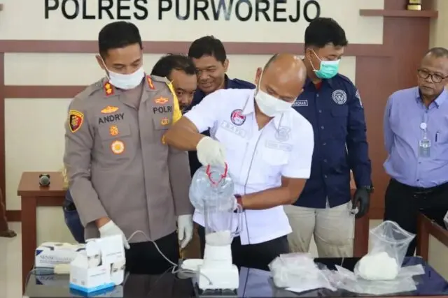 Komitmen Bersih dari Narkoba, Polres Purworejo Musnahkan Sabu Senilai Ratusan Juta