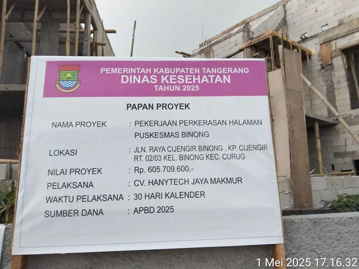 Surat Klarifikasi Baru Disposisi, Begini Kata Ketum LipanHam Terhadap Dinkes Kabupaten Tangerang 