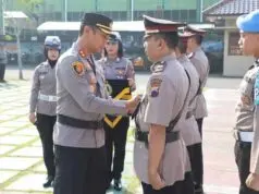 AKBP Andry Agustiano Pimpin Sertijab Tiga Pejabat Baru Polres Purworejo