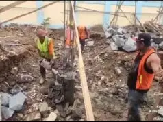 Pelaksana Proyek Klarifikasi Pembangunan TRK SMPN 4 Curug: Sudah Dibongkar dan Diperbaiki Sesuai Standar Pelaksana Proyek Klarifikasi Pembangunan TRK SMPN 4 Curug: Sudah Dibongkar dan Diperbaiki Sesuai Standar