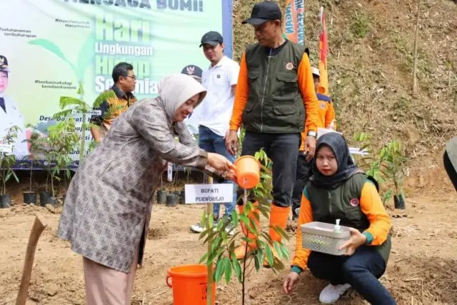 BNPB Tanam Ribuan Pohon di Purworejo untuk Mitigasi Bencana Alam BNPB Tanam Ribuan Pohon di Purworejo untuk Mitigasi Bencana Alam