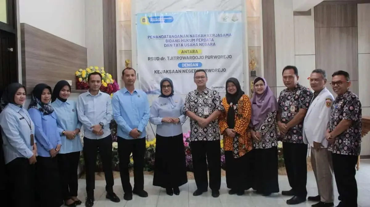 RSUD dr. Tjitrowardojo dan Kejaksaan Negeri Purworejo Teken Kerjasama Bidang Hukum Perdata dan Tata Usaha Negara