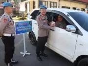 Tak Hanya Masyarakat, Personel Polres Kebumen Juga Dirazia Dalam Operasi Gaktiblin