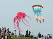 Ketawang Mendunia! Swedia dan Singapura Ikut Festival Layang-Layang Nasional