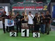 PSHT Purworejo Angkat Piala Kehormatan Dandim, Juara Umum Satria Sakti Cup 2 2025