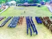 Upacara HUT RI Ke-80 Tingkat Kecamatan Pacar Sukses Digelar, Berlangsung Hikmad Dan Meriah