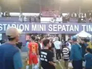 Gara-Gara Selisih Waktu 7 Menit, Suporter Ricuh di Liga Camat Sepatan Timur Cup 