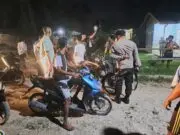 Upaya Cipta kondisi, Polsek Kota Kisaran Gelar Patroli Malam Cegah Geng Motor