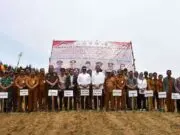 HUT RI, PTPN IV PalmCo Bantu Bibit Padi Gogo 110 Ha
