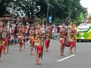 SMP Negeri 6 Purworejo Angkat Tema Ketahanan Pangan di Karnaval HUT ke-80 RI