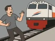 Orang Tertemper Kereta di Lintas Kutoarjo–Butuh, PT KAI Ingatkan Warga Jauhi Jalur Rel Orang Tertemper Kereta di Lintas Kutoarjo–Butuh, PT KAI Ingatkan Warga Jauhi Jalur Rel