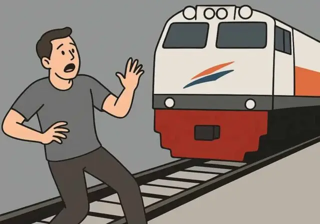 Orang Tertemper Kereta di Lintas Kutoarjo–Butuh, PT KAI Ingatkan Warga Jauhi Jalur Rel Orang Tertemper Kereta di Lintas Kutoarjo–Butuh, PT KAI Ingatkan Warga Jauhi Jalur Rel