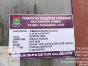 Pembangunan Saluran Air (U-ditch) di Desa Kadu RT 03/04 Kecamatan Curug Diduga Asal Jadi, LipanHam Akan Layangkan Surat