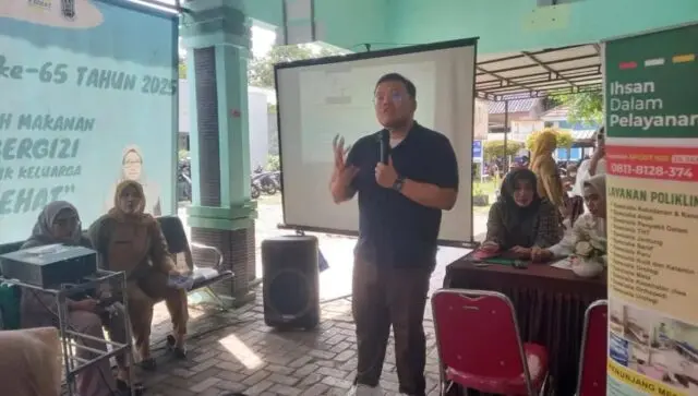 Reses di Puskesmas Kutai, Abraham Garuda Tegaskan Pentingnya Deteksi Dini Kanker Serviks