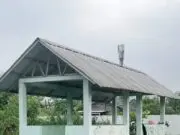 Bangunan Tempat Cuci Pasca Panen di Desa Sangiang Terbengkalai, Petani Pilih Cuci di Irigasi