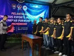 ESI Purworejo 2025–2029 Resmi Dilantik, Roni Siap Wujudkan Ekosistem Esports Sehat ESI Purworejo 2025–2029 Resmi Dilantik, Roni Siap Wujudkan Ekosistem Esports Sehat