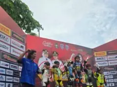 Pembalap Cilik Ararauna Kalindra Sabet Juara 1 di Kejurprov Road Race Purworejo 2025