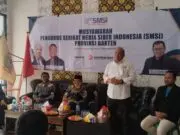Lesman Bangun Kembali Pimpin SMSI Banten, Siapkan Program Strategis untuk Kemajuan Organisasi