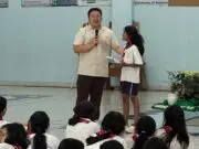 Abraham Ajak Siswa Tarakanita Pahami Pancasila