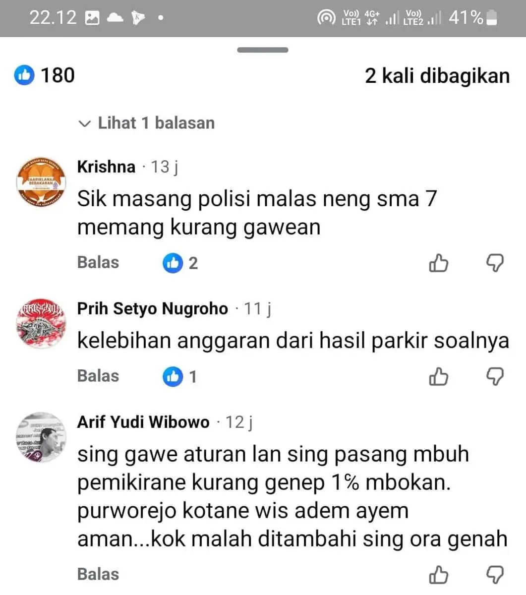 Polisi Tidur di Dekat SMA 7 Purworejo Dikeluhkan Warga, Dinilai Terlalu Tinggi dan Berisiko Polisi Tidur di Dekat SMA 7 Purworejo Dikeluhkan Warga, Dinilai Terlalu Tinggi dan Berisiko