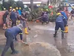 ‎Perumdam TKR Kabupaten Tangerang Respon Cepat Atasi Kebocoran Pipa PDAM di Karawaci